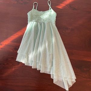 Double Platinum Childs Medium dance costume